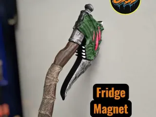 Alien Skin Axe Fridge Magnet