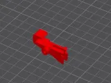 VW TOUAREG 7L armrest latch-1