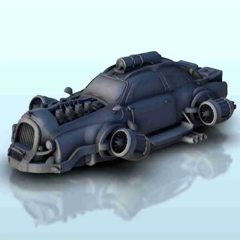 Auto volante SF 25 - fantascienza futuro 40k legione