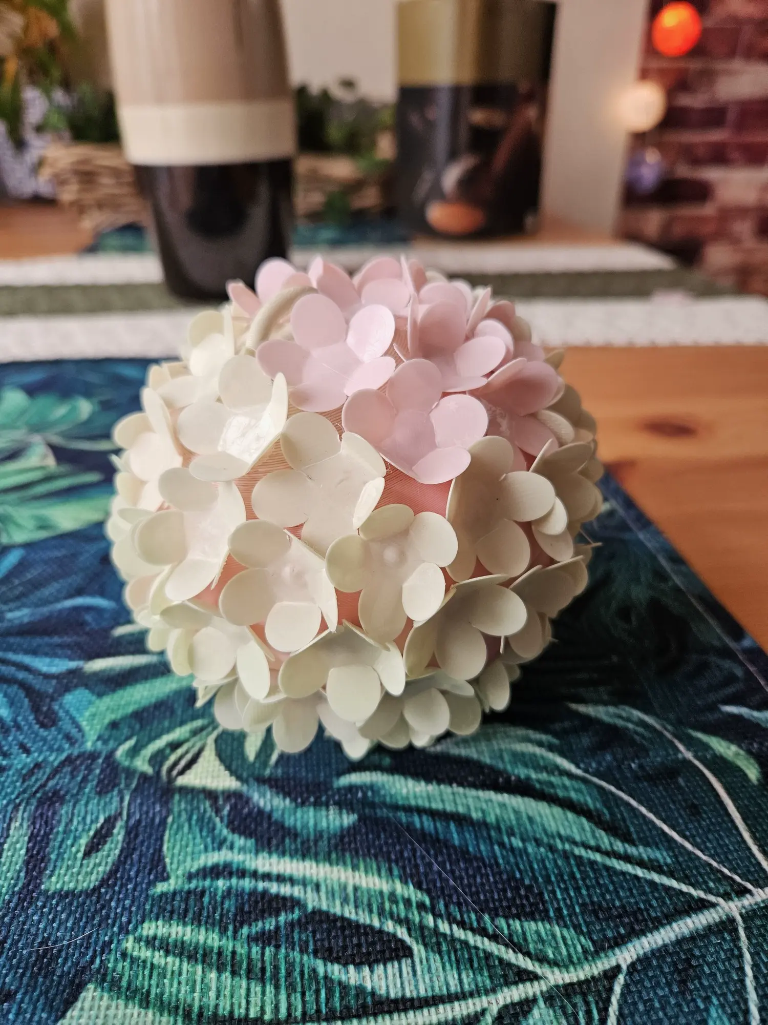 Floral hydranga garden hanging decoration flower 