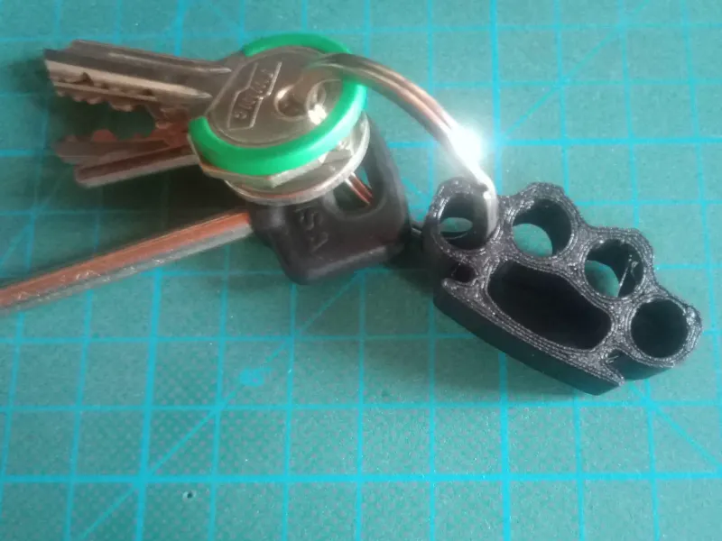 Knucle Duster keychain Vers.01