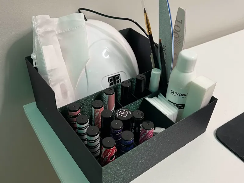 Organizer voor nagelaccessoires
