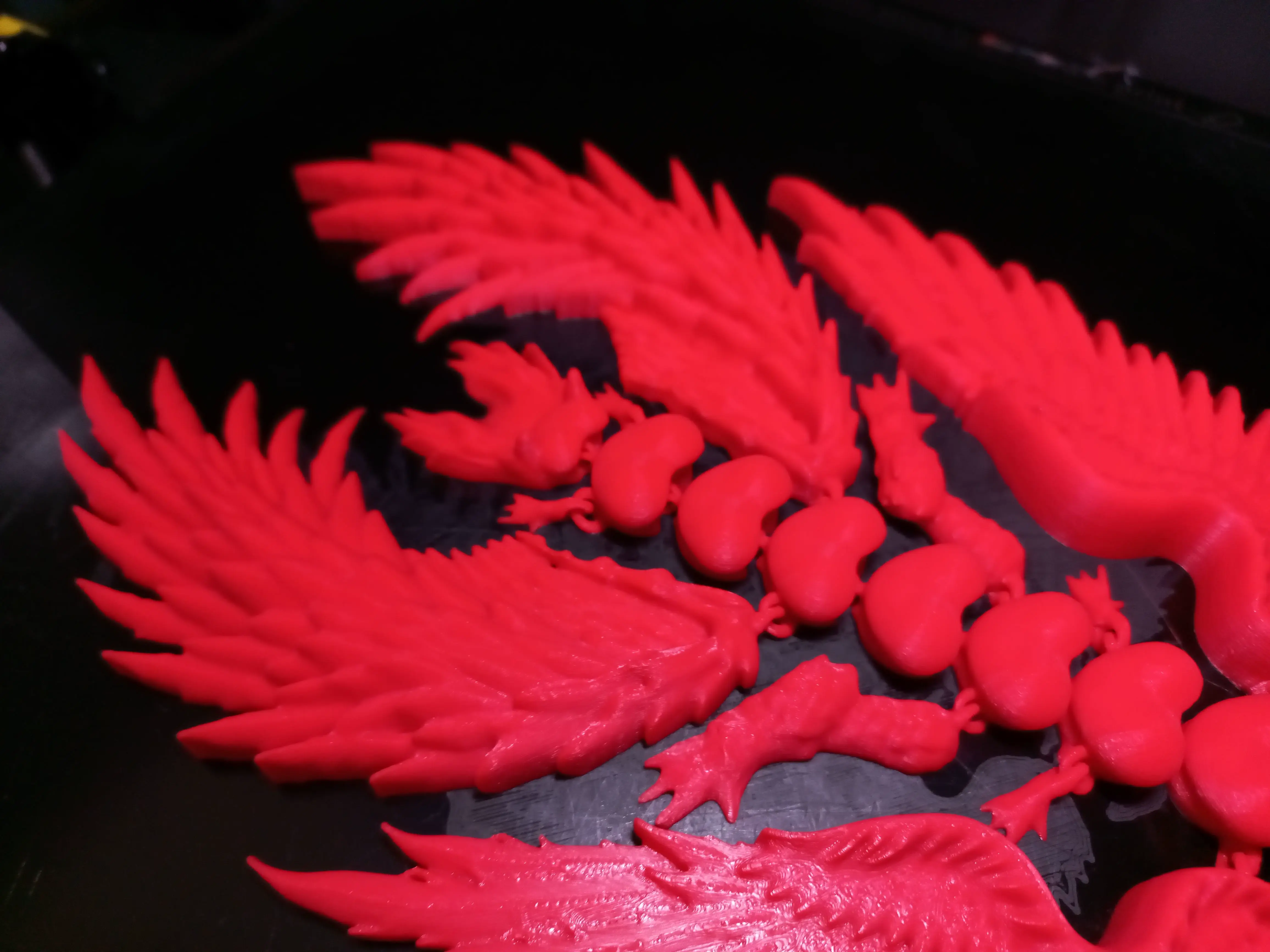 Flexi Cupid Love Dragon EASY TO PRINT with no supports