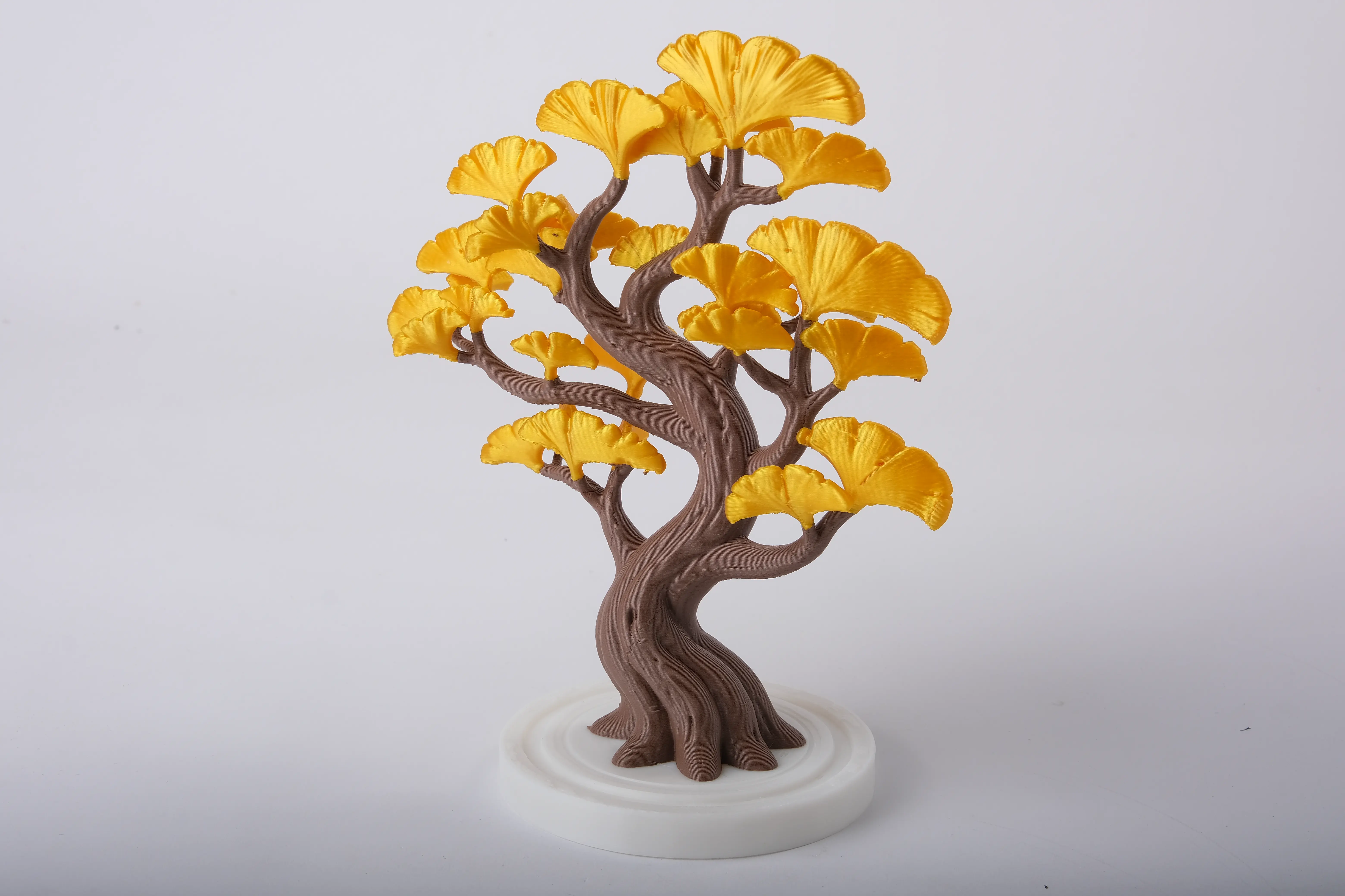Ginkgo Tree Sculpture - Elegant Home Decor Piece