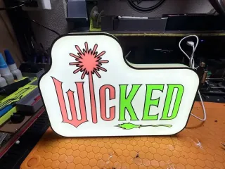 Wicked Lightbox – Bold Glow with Attitude