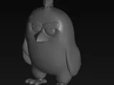 Red angry bird model-3