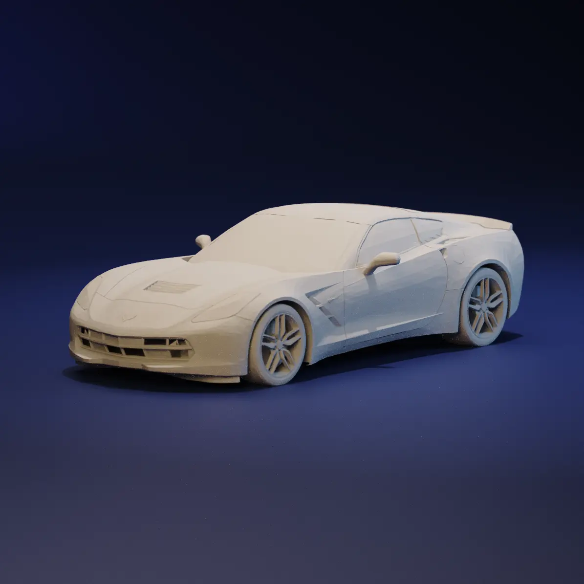 CHEVROLET CORVETTE C7 STINGRAY - 3D MODEL