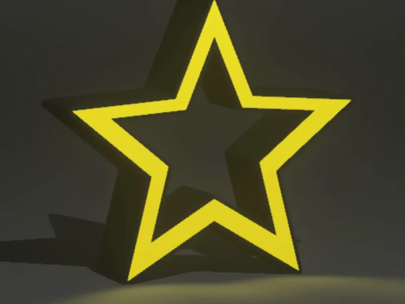 Ligthbox Magic Christmas Star