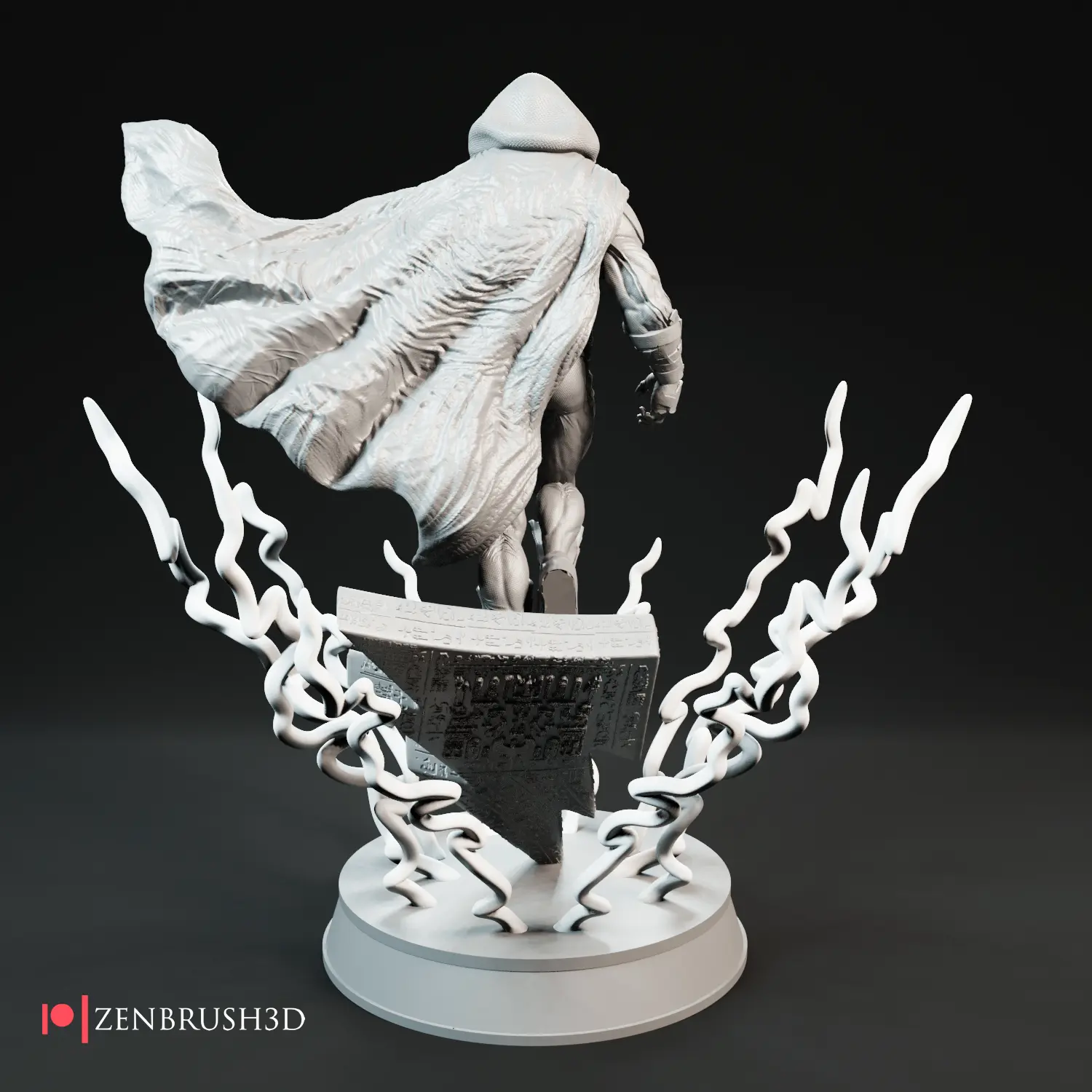 ADAM NOIR MODÈLE D'IMPRESSION 3D STL