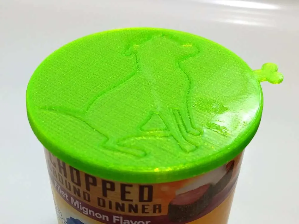 Deckel für Hundefutterdose