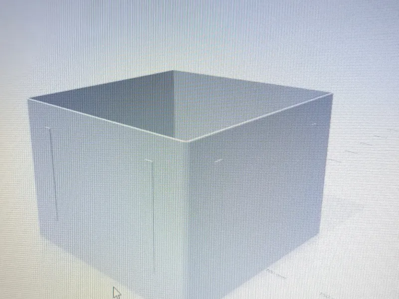 maceta cuadrada 202 x 202 x 140 mm y platillo 215,5 x 215,5 x 30