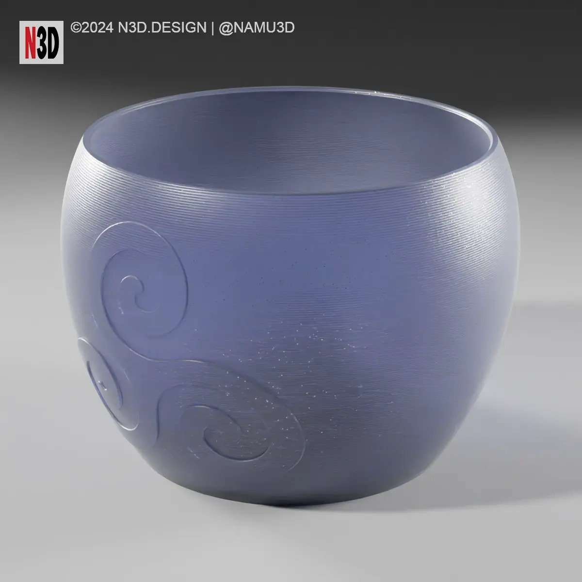 PLANTER 2048C - TRISKELION PLANTER
