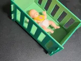 Doll Miniature Bed, Interlocking Connections-2