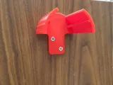 Discreet Floating Packing Tape Gun Wall Mount-1