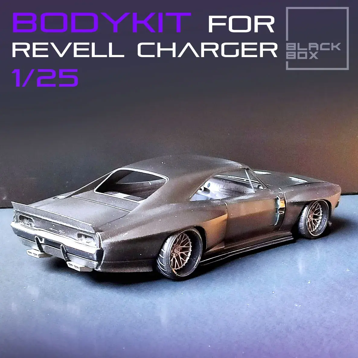 Bodykit FOR CHARGER 68 Revell 1-25th Modelkit