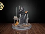 STL from SCARY MOVIE, a Chibi Comedy Model for 3D Printing-1