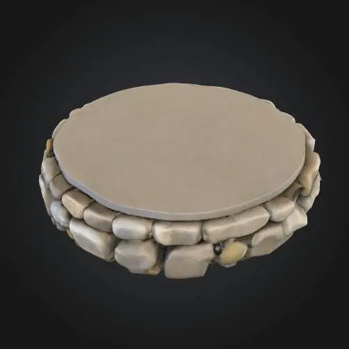 Figure Stand Rocks 3D Printer Files | 3MF File | Basic Figurine Stand surrounded by Rocks ...