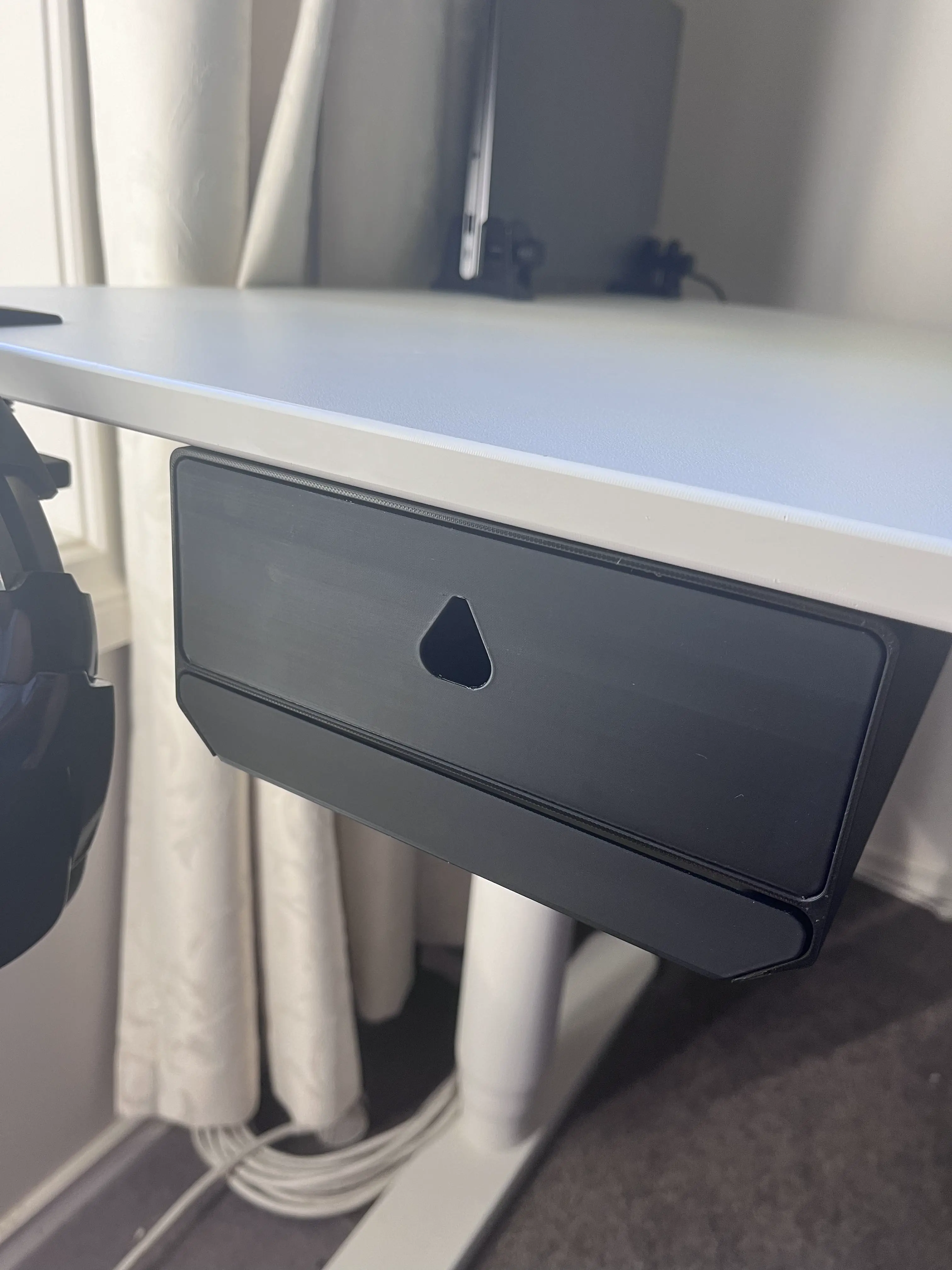 Under Desk Storage Drawer Set - Two Drawer
