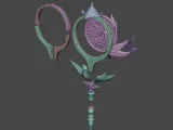 Rafaela Bloom Of Abundance Cosplay Staff Mobile Legend-7