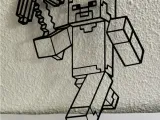 Minecraft Steve Wall Art-0