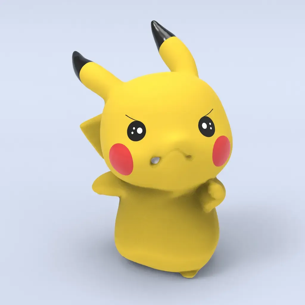 Pikachu（generated by Revopoint POP）
