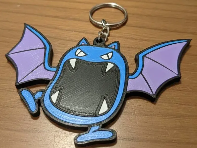 Keychain - Golbat - stl/3mf