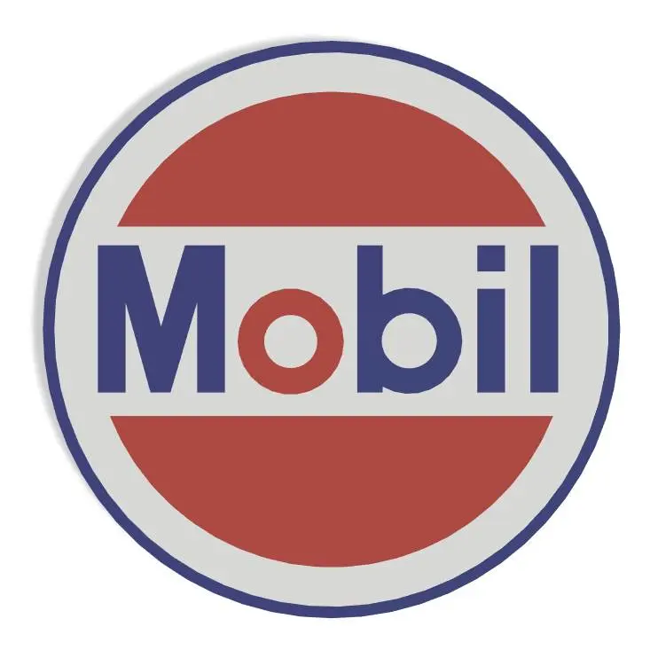 Mobil Motor Oils sign Wall Decoration Logo Poster