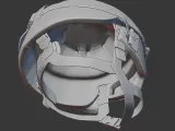 Vantage MK1 Helmet 3D Printable Model-7