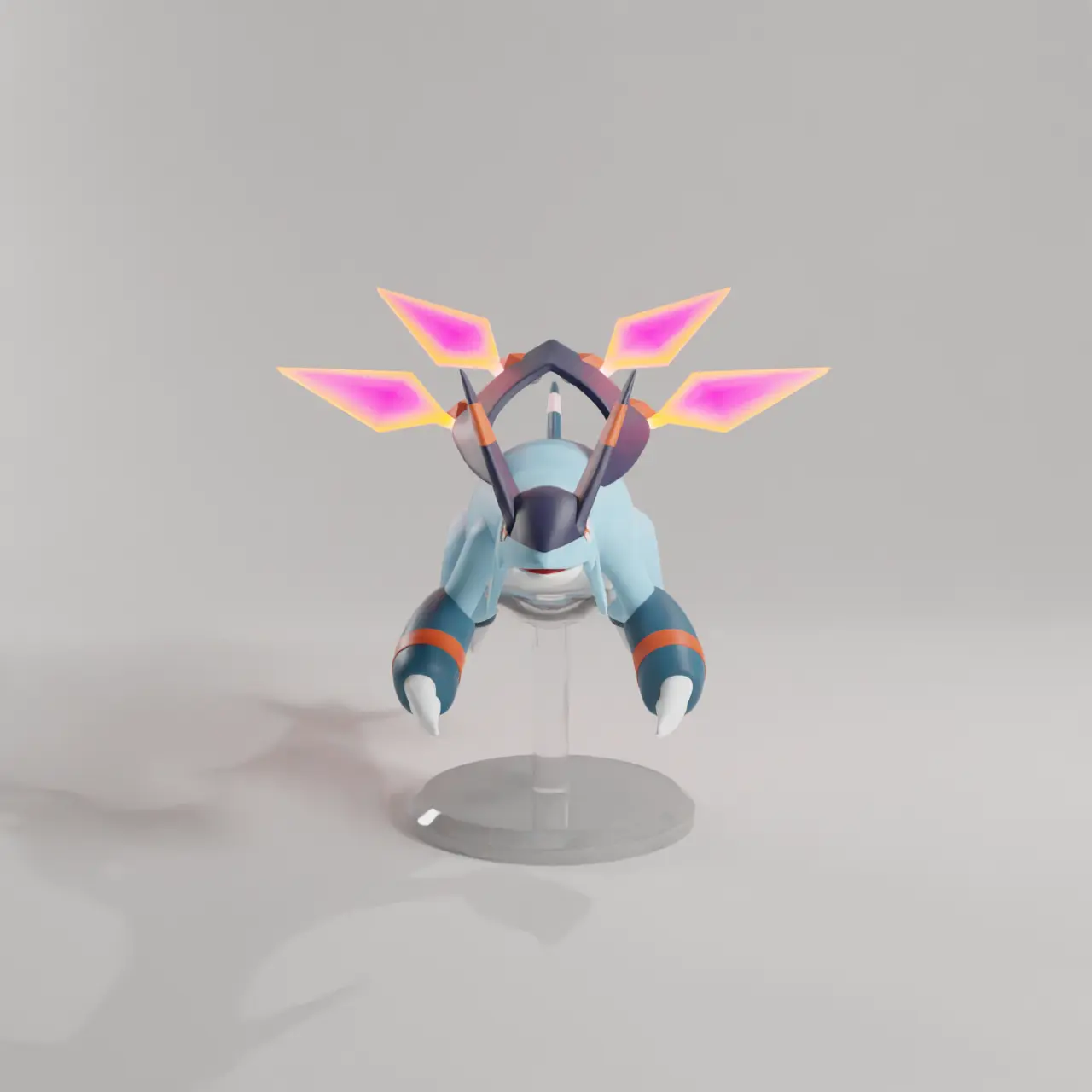 PALWORLD JETDRAGON FIGURE - JET DRAGON PARTS SEPARATED