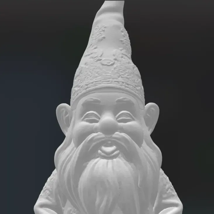 Fu Manchu Garden Gnome