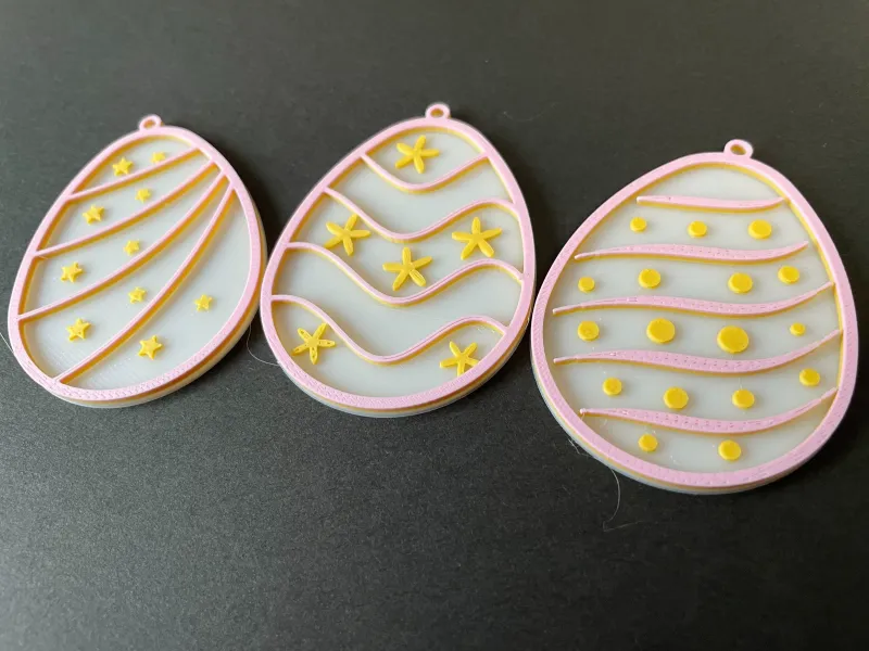 easter egg keychain