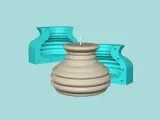 Candle Mold A18 - Molding Maker Wick Template-0