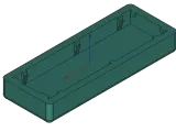 Teensy 4.1 Case Bottom-1
