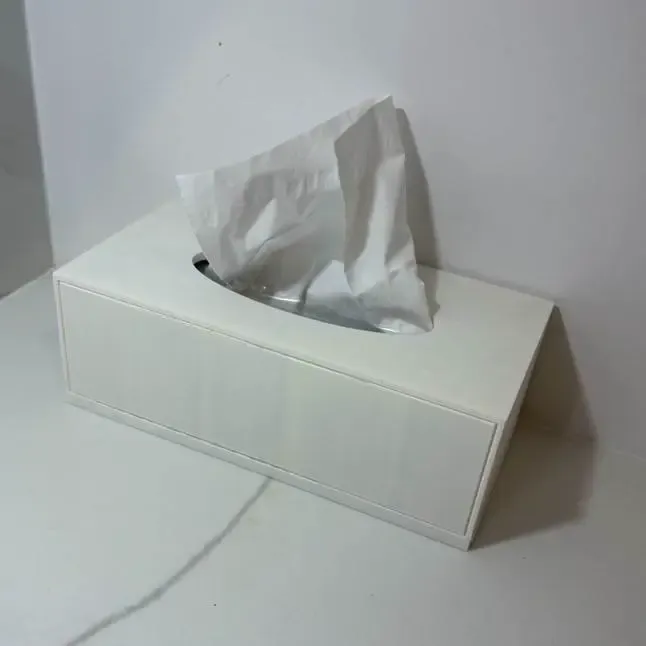 Kleenex box cover / hanger