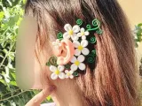 Flowers Ear Cuff-8