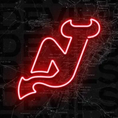 Хоккейная шайба New Jersey Devils