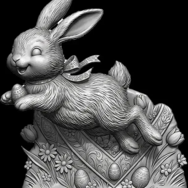 "Espírito da Primavera" – Relevo 3D para Parede e Presentes
