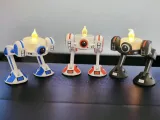 Cosmic Colors Candle Droid-0
