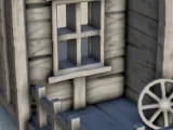 Western saloon with floor and fence (1) - western usa acw mo-8