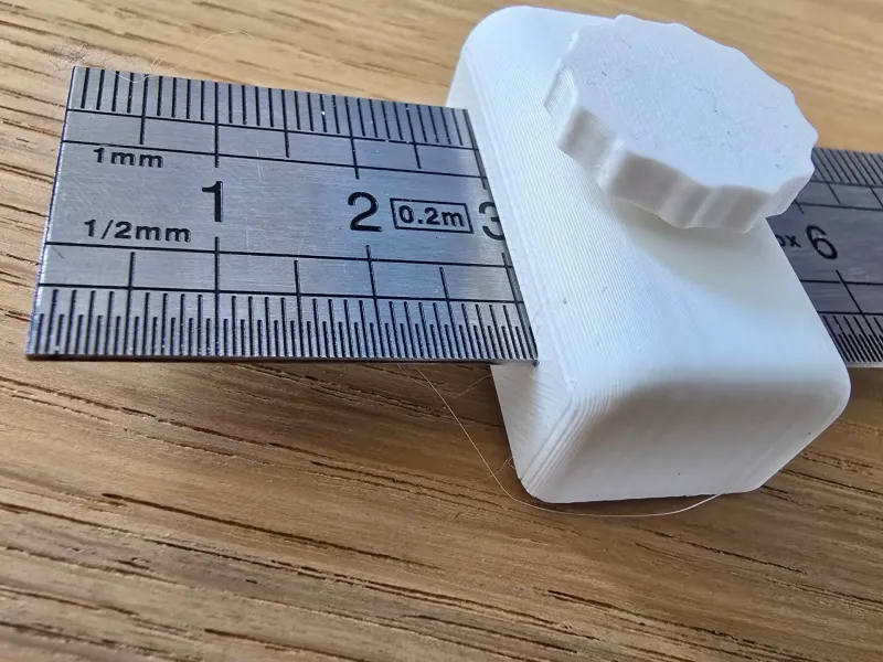 Linealanschlag für Metalllineale (26mm x 1mm)