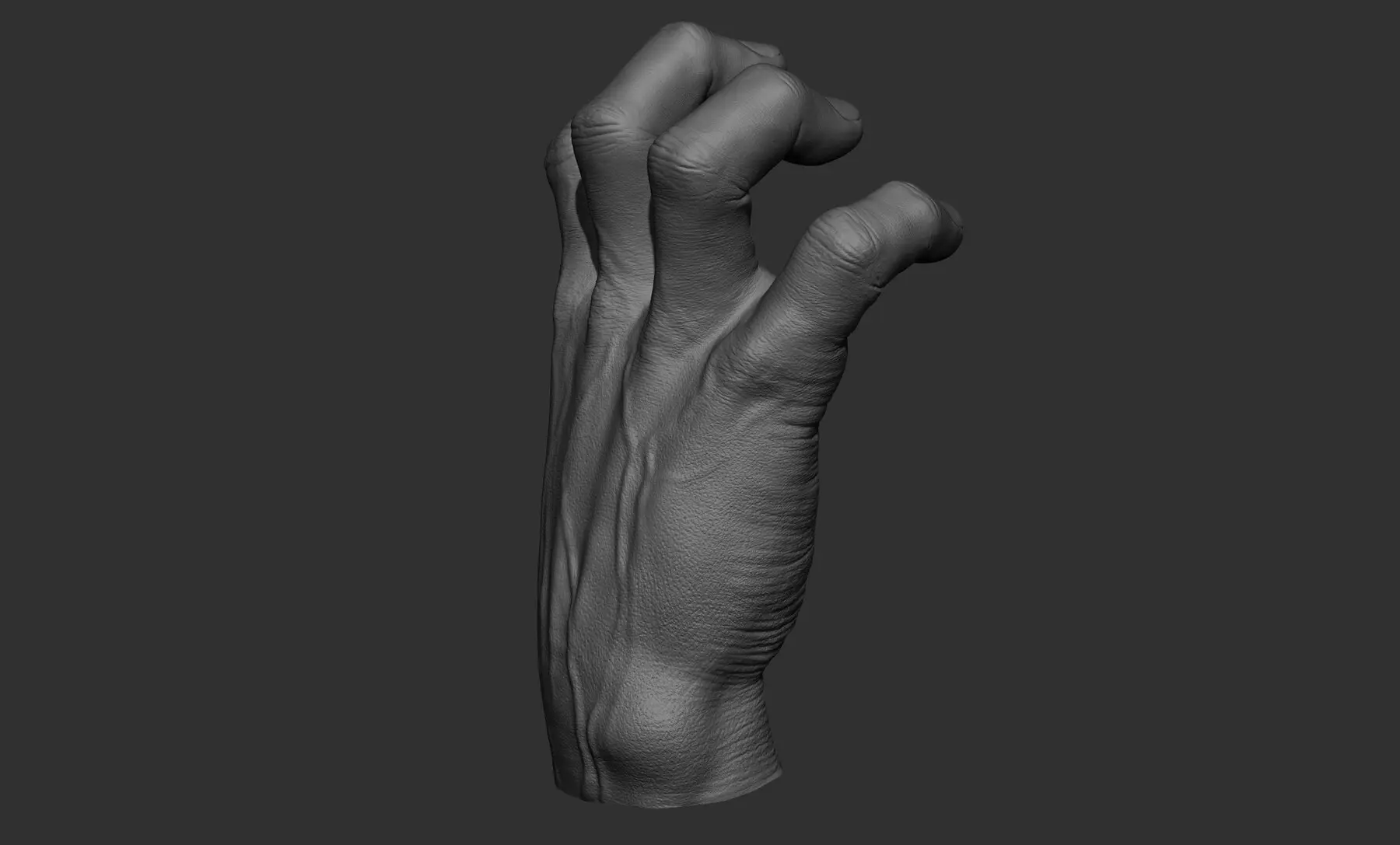 Male Hand Sculpt in 2 poses