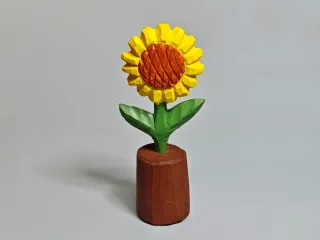 Bonsai - Sunflower Potted Hanging Ornament