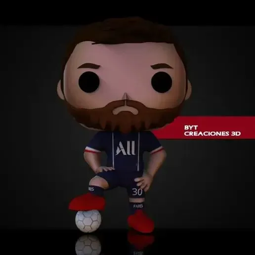 messi funko psg