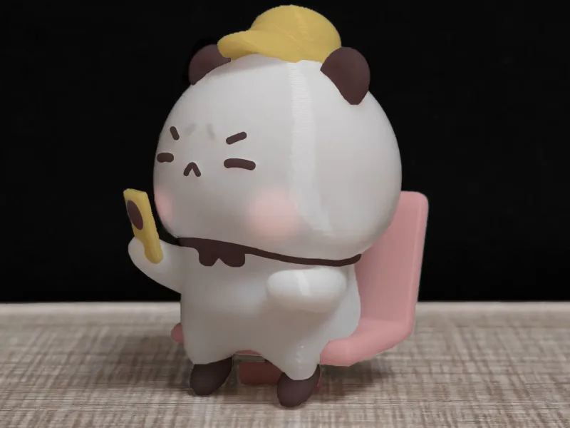 情侣熊系列-皱眉看手机一二（Couple Bear-phone-frowning Yier）