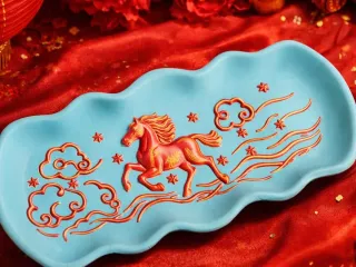Celestial Horse Tray - Lunar New Year Inspired Decor
