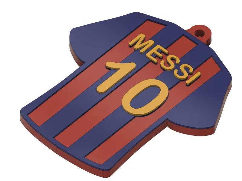 MESSI T-SHIRT SCHLÜSSELANHÄNGER