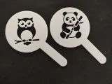 Milk Foam Templates / Children's Creative Template-2