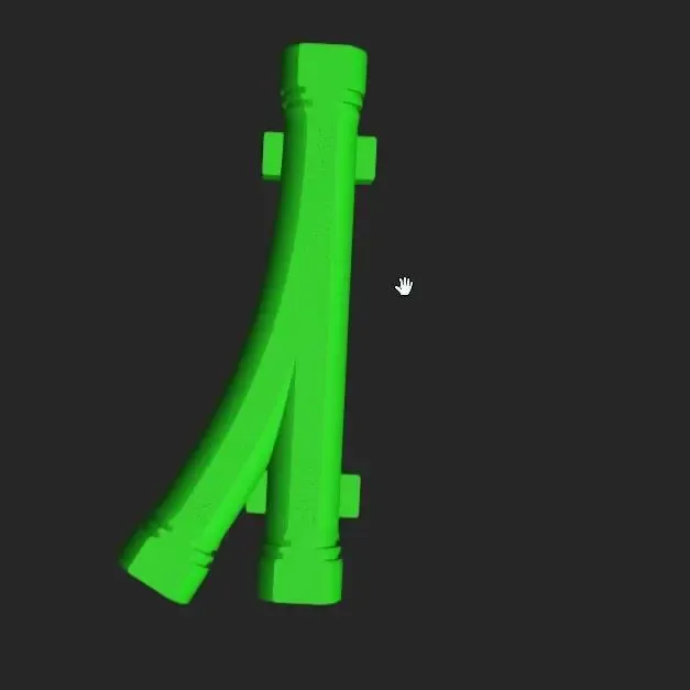 2-in-1 Filament Y-Splitter Connector, PTFE Bowden Adapter