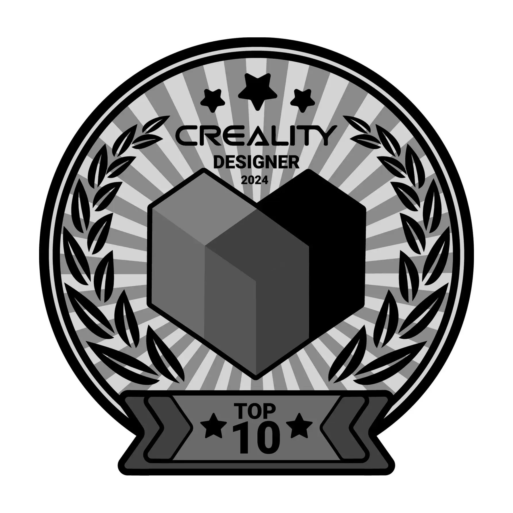 Creality Cloud Top 10 and 100 Medal