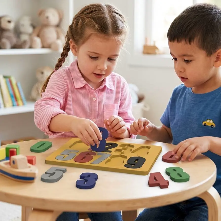 Numbers Puzzle – Educational Learning Toys for Kids - 003